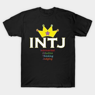 INTJ - Typography Design T-Shirt